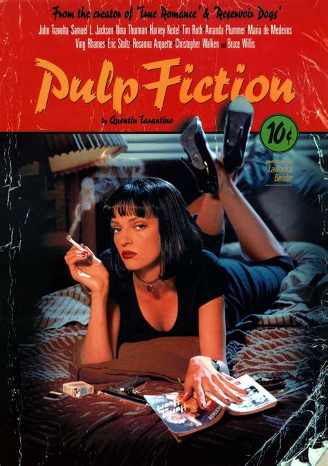 ‎Pulp Fiction (1994) directed by Quentin Tarantino .